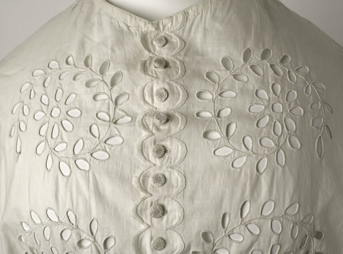 Dressing gown, cotton, American