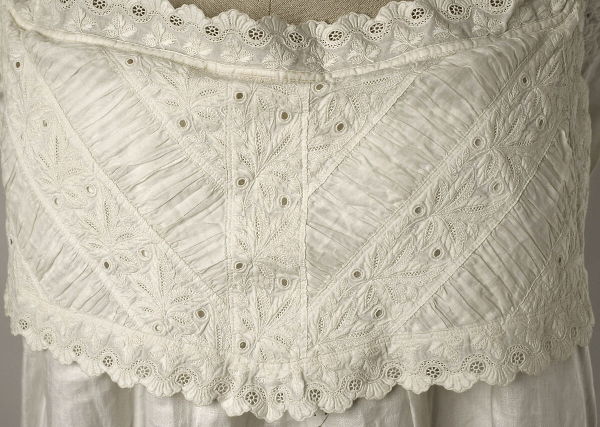 Underwear, linen, cotton, American