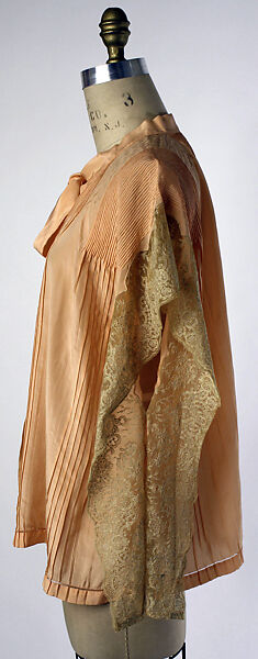 Bed jacket, silk, cotton, French