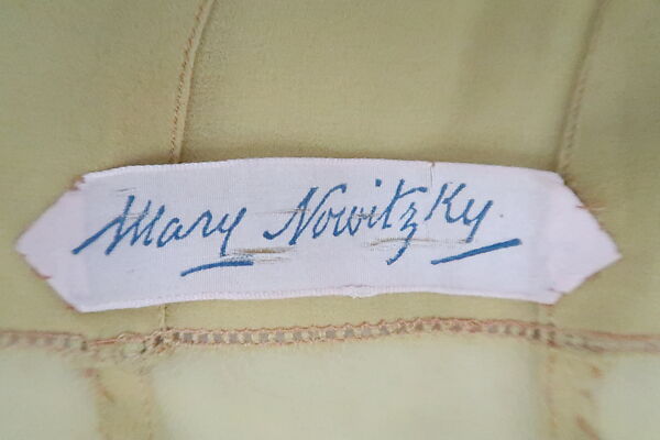Lounging pajamas, Mary Nowitzky (Russian), silk, French
