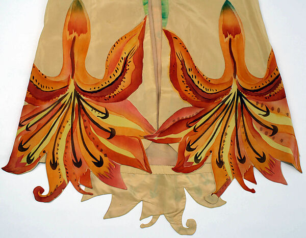 Lounging pajamas, Mary Nowitzky (Russian), silk, French