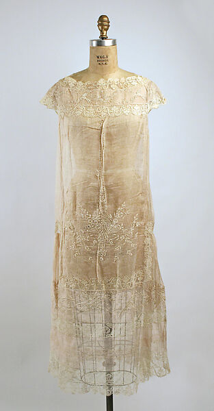 Dress, Boué Soeurs (French, 1897–1957), cotton, French 