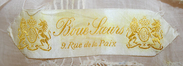 Dress, Boué Soeurs (French, 1897–1957), cotton, French