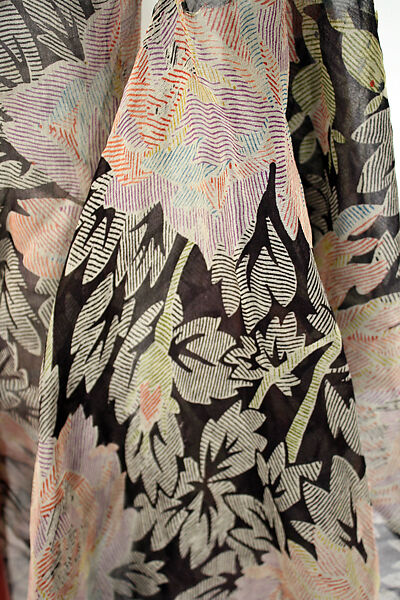 Tea gown, Jessie Franklin Turner (American, 1923–1943), silk, American