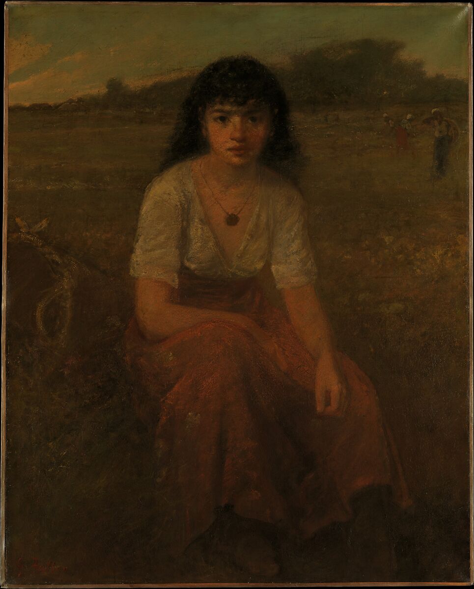 The Quadroon, George Fuller (American, Deerfield, Massachusetts 1822–1884 Brookline, Massachusetts), Oil on canvas, American 