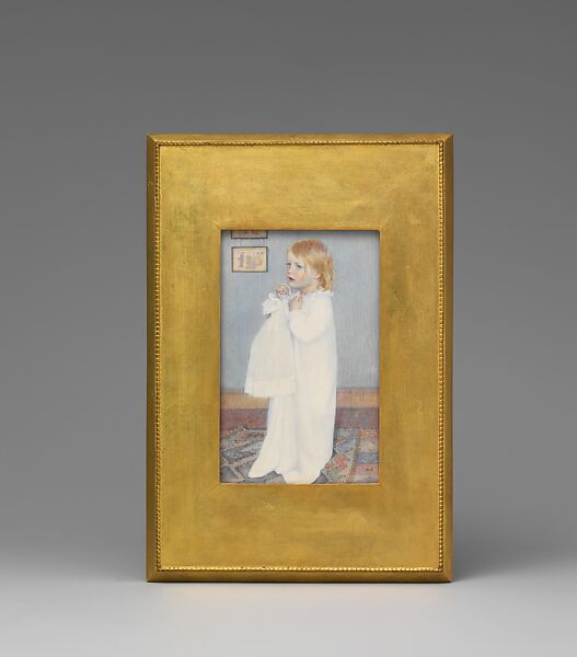 Clara B. Fuller, Lucia Fairchild Fuller (1870–1924), Watercolor on ivory, American 