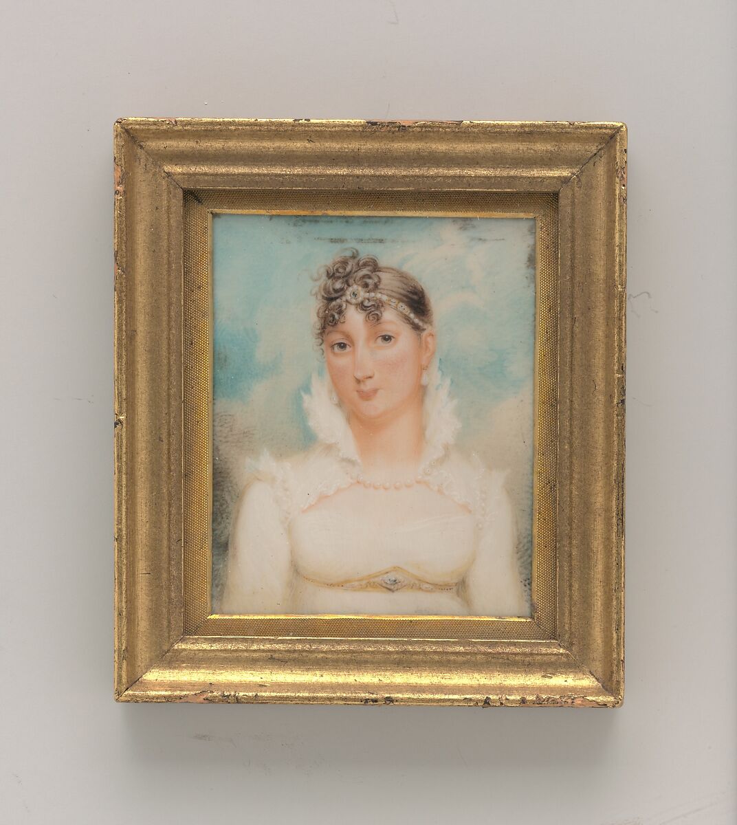 Mrs. Stephen Van Rensselaer III (Cornelia Paterson), Robert Fulton (American, Little Britain, Pennsylvania 1765–1815 New York), Watercolor on ivory, American 