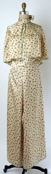 Pajamas, silk, American