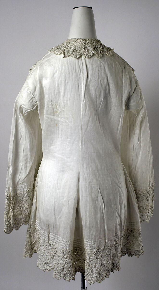 Dressing jacket, cotton, American or European