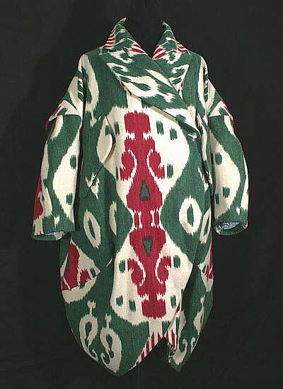 Coat, John Galliano (founded 1984), wool, silk, British