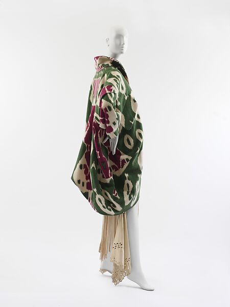 Coat, John Galliano (British, born Gibraltar, 1960), wool, silk, British 