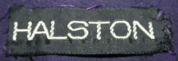 Dress, Halston (American, Des Moines, Iowa 1932–1990 San Francisco, California), wool, American