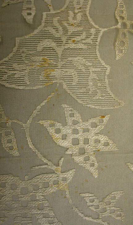 Wedding veil, silk, American