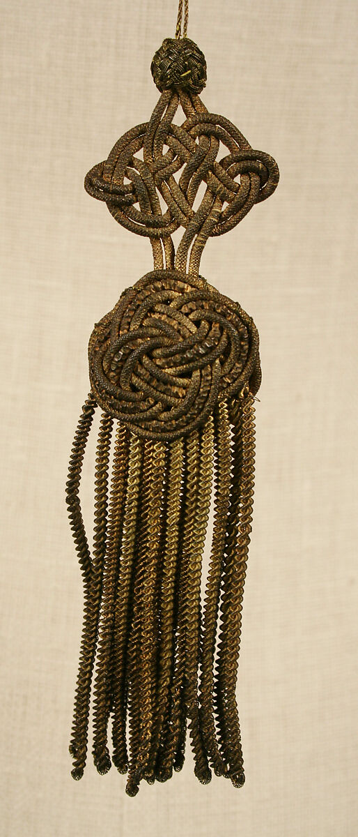 Bashlik, wool, metal, glass, American