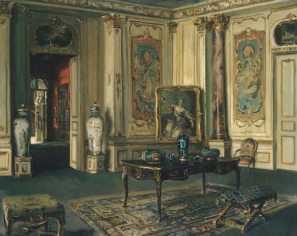 Le Grand Salon, Musée Jacquemart-André, Walter Gay (American, 1856–1937), Oil on canvas, American 
