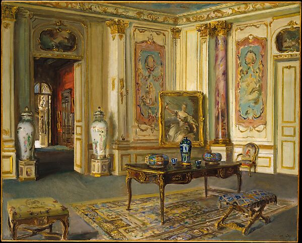 Le Grand Salon, Musée Jacquemart-André, Walter Gay (American, 1856–1937), Oil on canvas, American