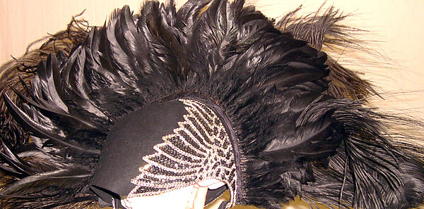 Loungewear, John Kloss (American, 1937–1987), nylon, rayon, plastic, glass, wool, feathers, American