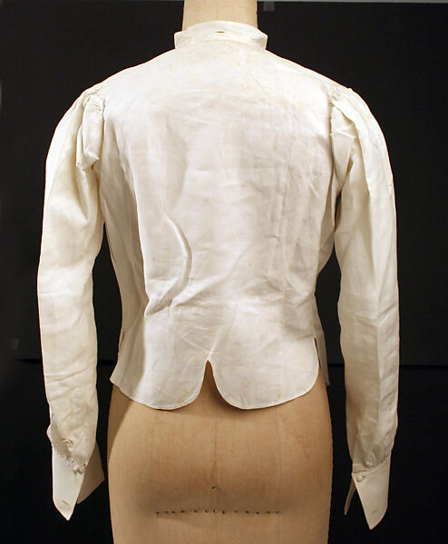 Riding ensemble, linen, probably American
