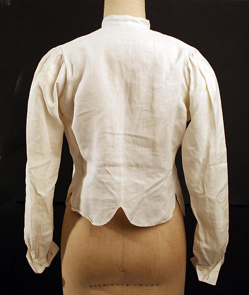 Riding ensemble, linen, probably American