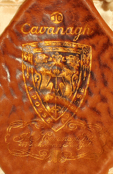 Riding ensemble, (a–c) Roberts &amp; Carroll (British), wool, cotton, silk, leather, wood, British