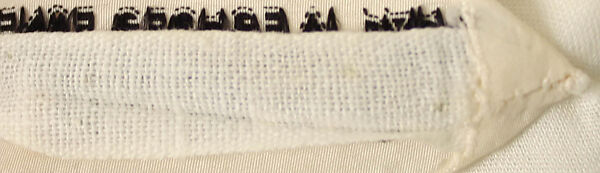 Overblouse, House of Balenciaga (French, founded 1937), linen, French