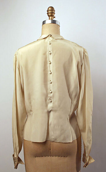 Blouse, House of Lanvin (French, founded 1889), silk, French