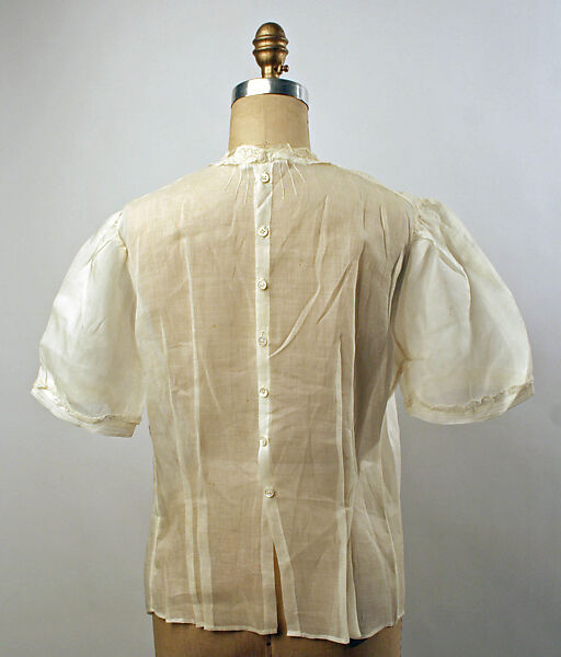 Blouse, cotton, French