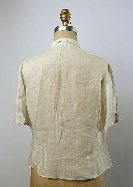 Blouse, linen, French