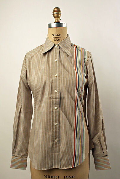 Shirt, Huk-A-Poo (American), cotton, polyester, American 