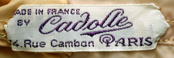 Slip, Cadolle (French, founded 1889), silk, nylon, cotton, French