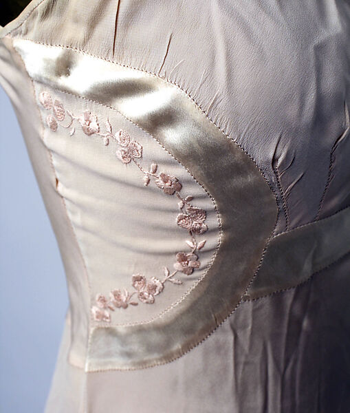 Slip, silk, American