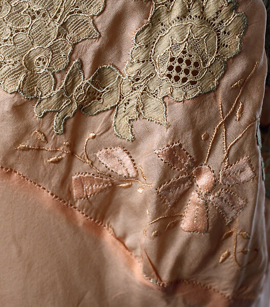 Slip, silk, American or European