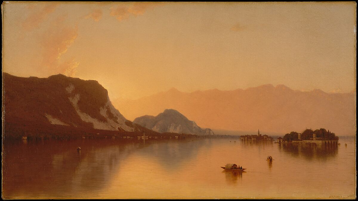 Sanford Robinson Gifford Isola Bella In Lago Maggiore American The Metropolitan Museum Of Art