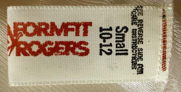 Nightgown, Formfit Rogers, nylon, American