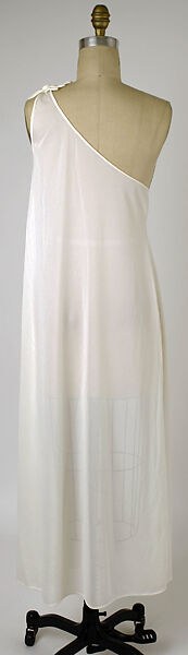 Nightgown, Emma Gibbs-Battie, nylon, American