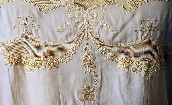 Slip, silk, French
