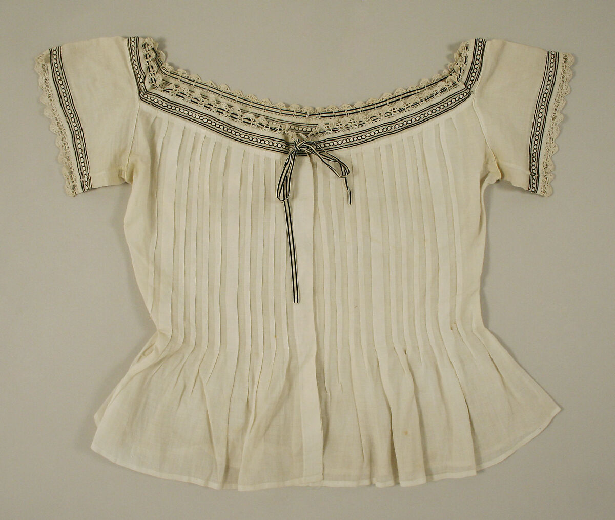 Blouse, flax, American 
