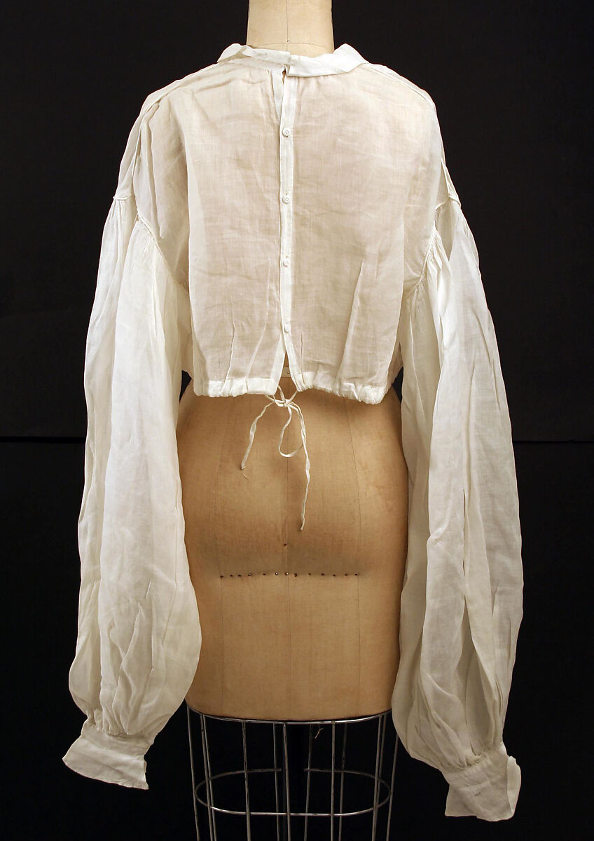 Blouse, cotton, American or European