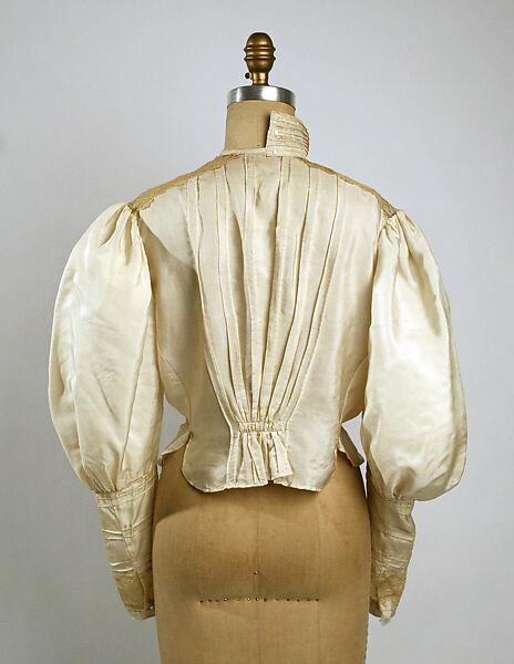 Blouse, silk, American or European