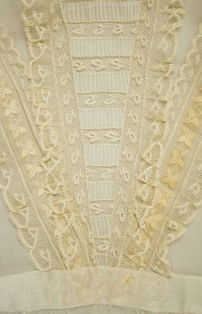 Blouse, cotton, silk, French