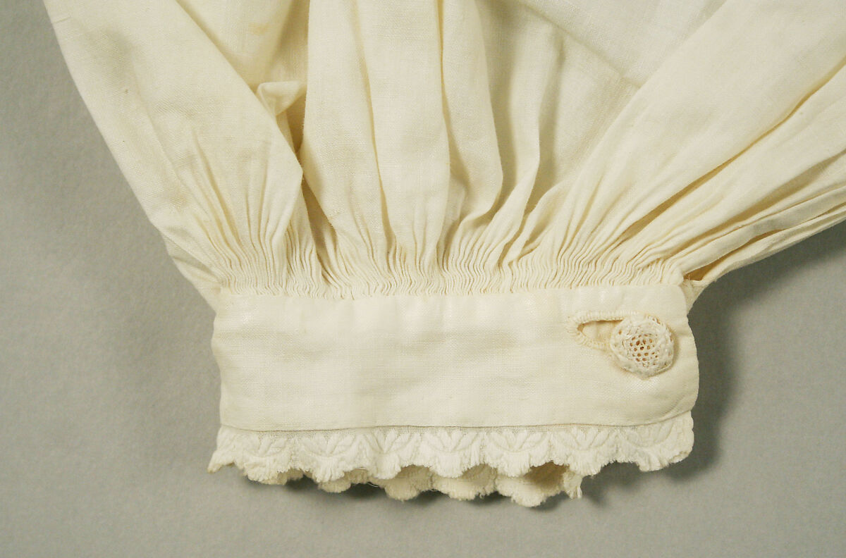 Bodice, cotton, American or European
