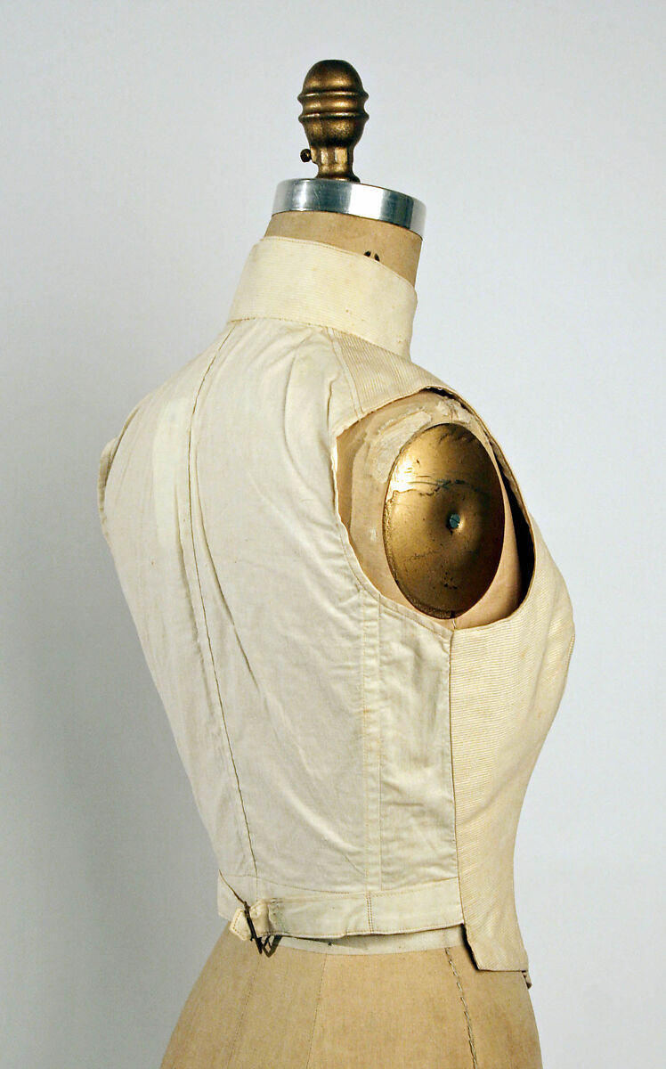 Vest, cotton, American