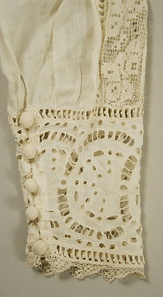 Blouse, linen, cotton, American or European