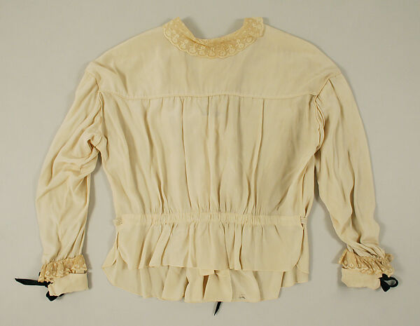 Blouse, silk, cotton, French