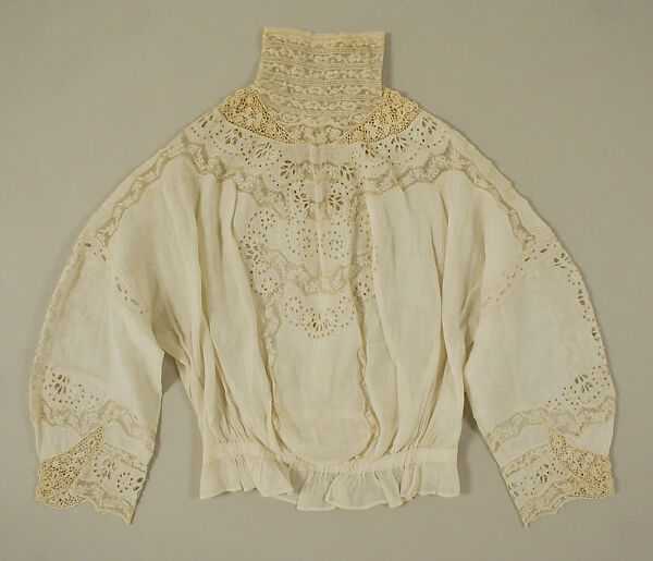 Blouse, cotton, French 