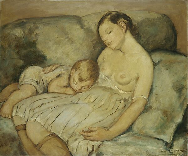 The Green Sofa, Anne Goldthwaite (American, Montgomery, Alabama 1869–1944 New York), Oil on canvas, American 