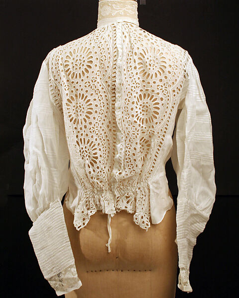 Blouse, cotton, American or European