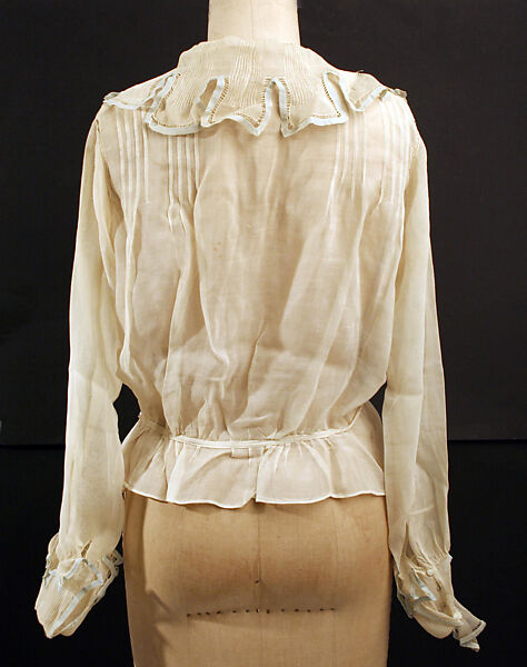 Blouse, cotton, American or European