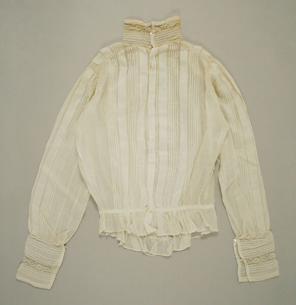 Blouse, cotton, French