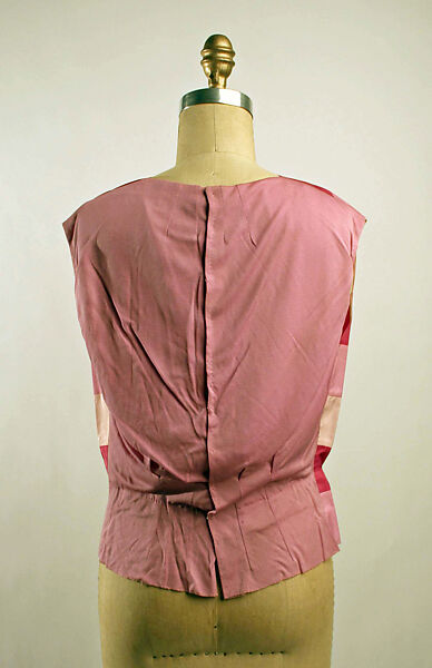 Blouse, Mainbocher (French and American, founded 1930), silk, American